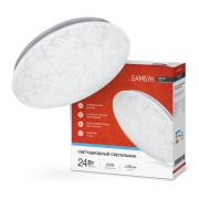 Светильник накладной Deco Бамбук 24вт 6500К 1560 Лм d300х55мм IP40 InHome