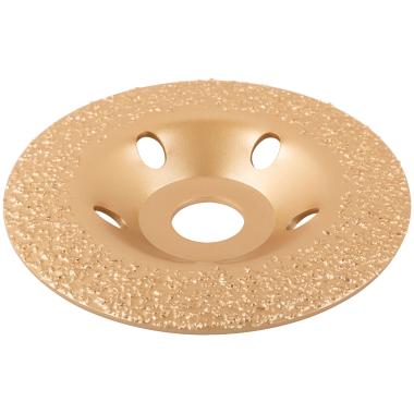 Диск твердосплавный шлифовальный, наклонный, посадочный диаметр 22,2 мм, 125 мм,  Р14 ФИТ