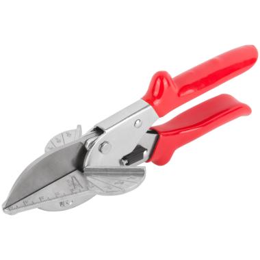 Ножницы для резки пластиковых профилей под углом с наковальней, 215 мм, FT