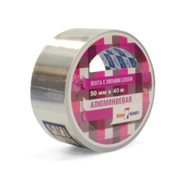 Лента клейкая алюминиевая, 50мм х 40м Klebebander