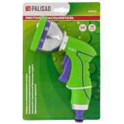 Пистолет-распылитель, 10 режимов полива, металлический корпус Palisad