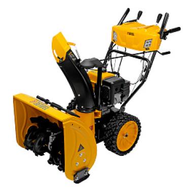 Бензиновая снегоуборочная машина SBM 610S PRO, 212 cc, эл. старт, фара, обогрев Denzel