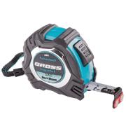 Рулетка 5 м х 19 мм, магнитный зацеп, автостоп, "Magnetisch", Gross