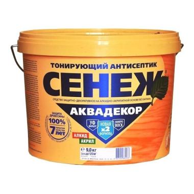 СЕНЕЖ АКВАДЕКОР Х2-120 (графит) - 2,5кг