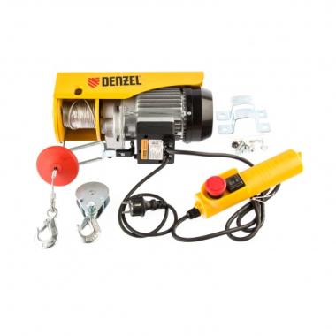 Тельфер электрический TF-250, 0,25 т, 540 Вт, Denzel