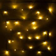 Эл. гирлянда для дома 5,5 м, 8 реж.,50 ламп,IP20, Теплый белый 725-0567
