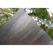 Профилированный поликарбонат, прозрачный, "Колотый лед", 1,15*2,0