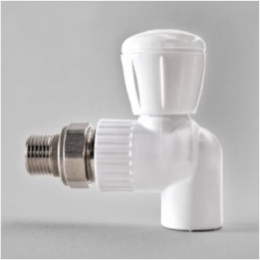 Кран шаровый для радиаторов НР, D 20-1/2 угловой, (30шт/кор.)