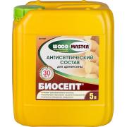 Пропитка по дереву WOODMASTER Биосепт бесцв. 10л (Рогнеда) !!! НЕМОРОЗОСТОЙКАЯ от 0 С!