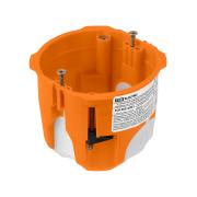 Коробка устан.(подрозетник) 68х50мм СП для ГКЛ пл.лапки TDM