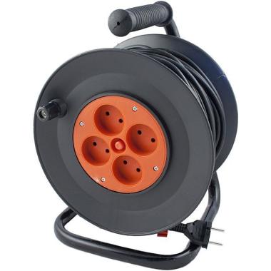 Удлинитель-катушка 4гн.30м с/з ПВС 2200Вт 3х1мм2 IP 44 Универсал