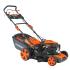 Газонокосилка бензиновая PATRIOT PT 47LS, самоход, 46см, 4,5л.с, 163сс, 3 в 1 (трав 60л пластик+мульчир+бок выброс), центр подъём 7 уровней(25-75), штуцер, панель, метал. дека