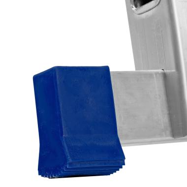 Лестница, 2х 7 ступеней двухсекционная алюминиевая 1.96м (max h=3.6м), до 150кг, Сибртех