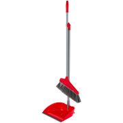 Набор для уборки "Грасс" (совок + щетка пластиковые на длинных ручках) 200х245х750 мм
