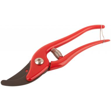 Секатор "Хобби", режущие кромки внахлест, алюминиевые ручки 200 мм