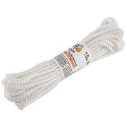 Шнур полипропилен вязаный хозяйственный белый Рыжий кот 10 м