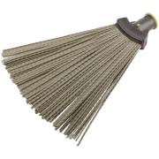 Метла пластиковая №2, веерная 240х340 мм тулейка 25 мм, КУРС