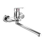 Смеситель д/ванны шар. с изливом F-30см,перекл. душа, ВЫВОД, 227027, Антей