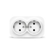 Розетка-колодка 2гн с/з Белый