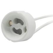 Патрон для ламп GU10 керамический 2x8см Ecola