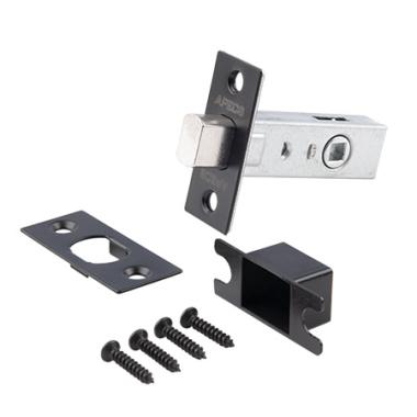 Задвижка врезная АПЕКС L-0126-BLM Матовый черный