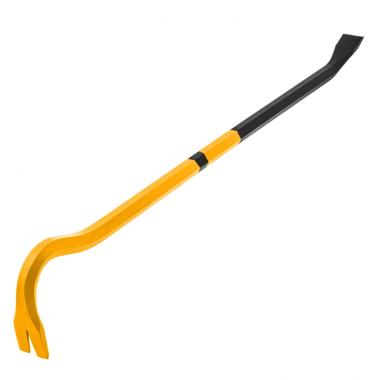 Лом-гвоздодер, 900 мм, шестигранный 19 мм, окрашенный, сталь 65// Denzel