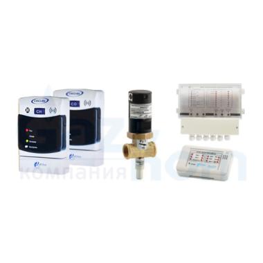 Система контроля загазованности САКЗ-МК-2-1А, DN 20, (окс уг+ пр газ), бытовой