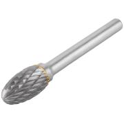 Шарошка карбидная, штифт 6 мм, тип "E", овальная 12х20х65 мм ФИТ