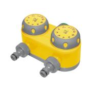 Таймер для полива на 2 линии, механический Palisad Luxe