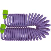 Шланг спиральный, 7.5 м х 10 мм, пласт. фурнитура, адаптер 1/2-3/4, разбрызгиватель Palisad