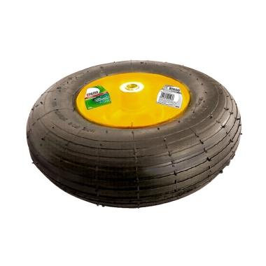 Колесо пневматическое, 4.00-6, D 325 мм, внутренний подшипник D 16 мм, длина оси 100 мм Palisad