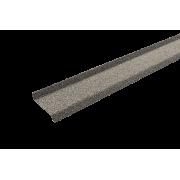 Планка цокольная для фасадной плитки 17*85*20*1250 мм, Камень Травентин,HAUBERK Технониколь