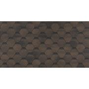 Гибкая черепица Финская Соната, Коричневый, Технониколь