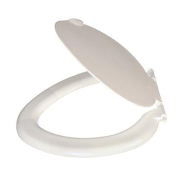 Сиденье д/унитаза овальное белое (Минск, Дачный Лобня)