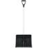 Лопата для уборки снега 500x375x1355мм "Снеговик", пластиковая, алюминиевый черенок, Инструм-Агро
