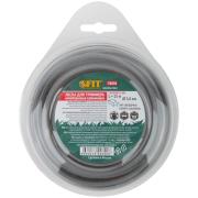 Леска для садовых триммеров армированная алюминием "Звезда" 3,0 мм х 15 м ФИТ