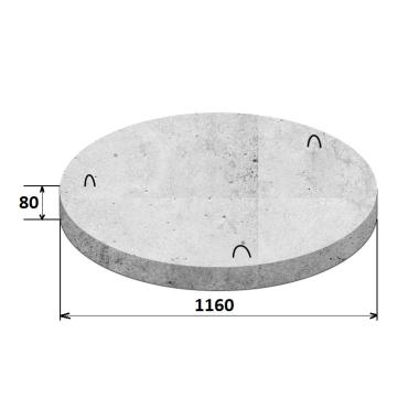 Основание колец (днище) ПН 10 (400 кг)