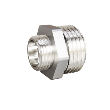 ниппель переходной, 3/8"-1/2", НР-НР, LD.67.503.15х10