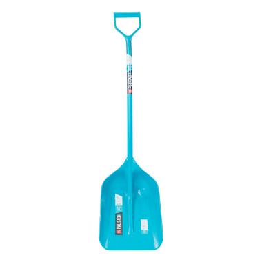 Лопата для уборки снега 330х490х1265мм полипропилен до-50°C, цельнолитая, Luxe Palisad_ГАРАНТИЯ*