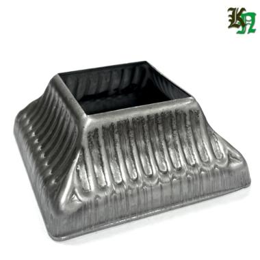 Ковка Основание балясины, 80х80х1мм, кв.40х40мм. 8.8040