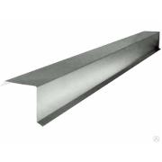 Ветровая планка 250/90, 2,50м, Оцинкованный, (0,625 м/кв), 10 шт./уп.