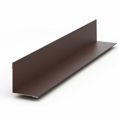 Уголок внутренний 50/50,2,5м, Шоколад (RAL 8017), (0,35м/кв), 10шт/уп