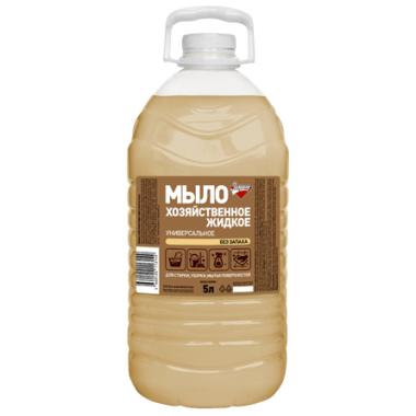 Мыло хозяйственное жидкое б/запаха Золушка 5 л