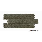 Фасадная панель FineBer Доломит, дымчатый 1137/475мм 0,45м2 (8шт/уп)
