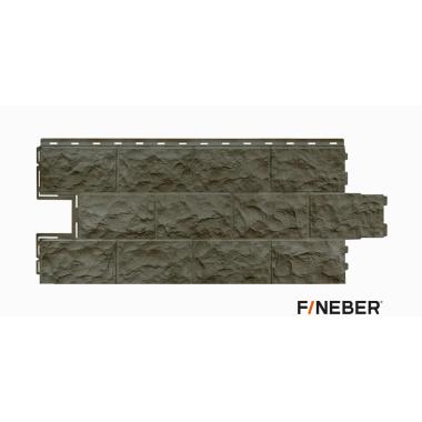 Фасадная панель FineBer Доломит, дымчатый 1137/475мм 0,45м2 (8шт/уп)