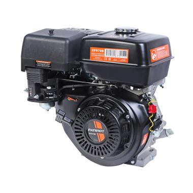 Двигатель PATRIOT XP 970 B, Мощность 9,0 л.с.; 270см³; 3600об/мин; бак 6,5л.; диаметр хвостовика: 25мм, шпонка; вес 25 кг.