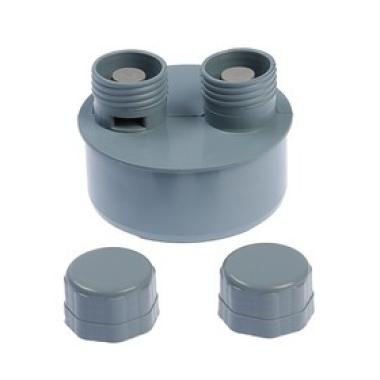 Аэратор 110 серый (обрт.клапан возд.)