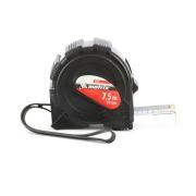Рулетка 7,5 м х 25 мм Black, обрезиненный корпус Matrix