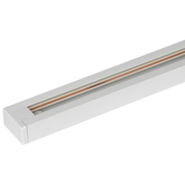 Шинопровод трековый 1м Белый накладной TR-100-1PT-ВК с вводом питания ЭРА