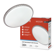 Светильник накладной Deco MYSTERY 36вт 6500К 3240 Лм d390х78мм IP40 InHome